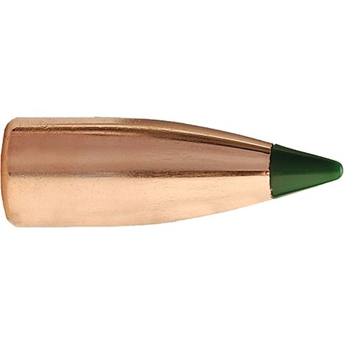 Le palle BlitzKing .22 Caliber (0.224") 40gr con punta in polimero offrono un'espansione esplosiva e precisione simile alle MatchKing, ideali per piccoli selvatici.