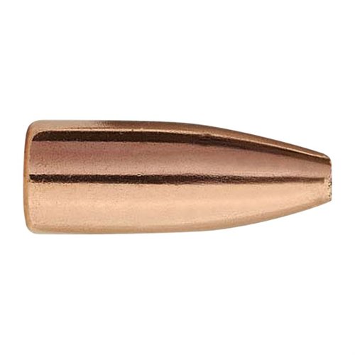 I proiettili Varminter 30 Caliber (0.308") 110gr Hollow Point offrono precisione eccezionale, espansione esplosiva e traiettorie piatte per la caccia ai piccoli animali.