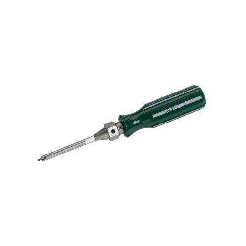 Il GEN II Universal Flashhole Deburring Tool offre costruzione in acciaio inox, slot per la rimozione dei trucioli e un manico ergonomico per un uso confortevole.