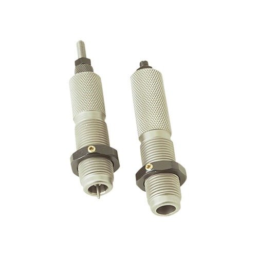 I set di die Full Length RCBS per cartucce bottleneck offrono un sizing preciso, decapsulazione, e opzioni di crimpatura, fondamentali per il ricaricatore.