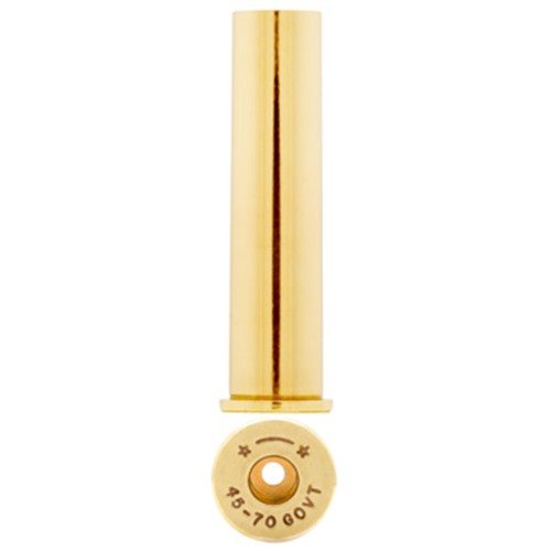 Il 45-70 GOVERNMENT BRASS di STARLINE offre qualità superiore per i tiratori, confezionato in sacchetti da 100, ideale per prestazioni eccezionali.