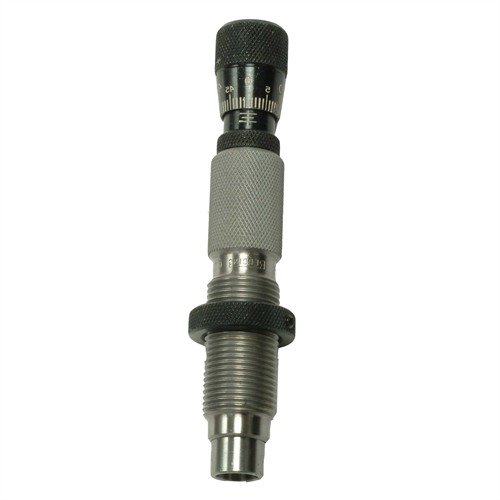 Il die Competition Seater Redding per 9mm Luger offre un allineamento preciso e un micrometro regolabile per una profondità di caricamento facile e accurata.
