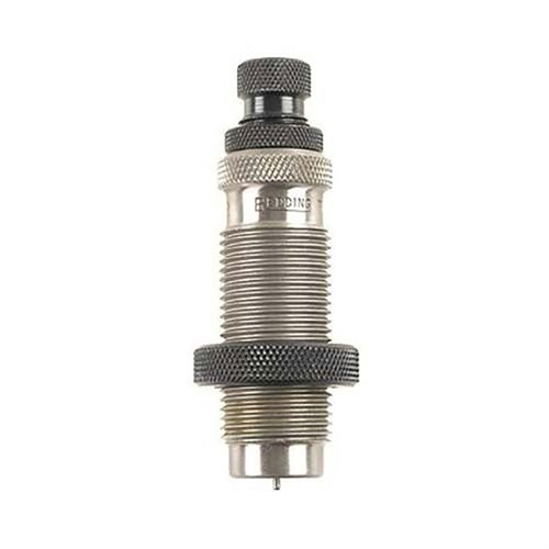 Il Type S Bushing Neck Die consente un controllo preciso della dimensione e della tensione del collo del bossolo, con bushings intercambiabili e un'asta di decapping regolabile.