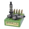 Il set di die Redding Deluxe 6.5-06 A-Square include die di dimensionamento, seduta e dimensionamento del collo, garantendo tolleranze elevate e durata nel tempo.