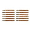 Scopri il pacco da 12 spazzole per fucile in bronzo di Sinclair International, ideali per una pulizia efficace del tuo fucile, compatibili con 8MM e filettatura 8-32M.
