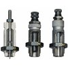 Il set RCBS 3-DIE CARBIDE per pistole include una die sizer in carburo che elimina la lubrificazione, una die espanditrice e una die di crimpatura.