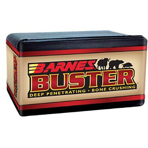 Le BARNES BUSTER BULLETS 454 CASULL (0.451") FN FB 325GR offrono prestazioni eccezionali, potenza e precisione, ideali per cacciatori e tiratori esperti.