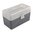 Scatola portamunizioni per fucile con coperchio ribaltabile 224 CLARK - 9.3X57MM 50 colpi fumé