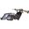 Scatola tattica da poligono per fucile AR-15/M16 24.6" nera