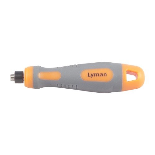 Gli PRIMER POCKET UNIFORMERS di Lyman garantiscono un alloggiamento uniforme del primer, con manico ergonomico e profondità conforme alle specifiche SAAMI.