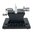 Kit trimmer per bossoli con micrometro e piattaforma, acciaio inox
