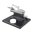 Trimmer per bossoli con supporto, Sharkfin e piattaforma, acciaio inossidabile