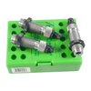 Il set di die Redding Deluxe 300 AAC Blackout include un die di dimensionamento completo, un die di caricamento standard e un die di dimensionamento del collo, garantendo tolleranze precise e durata nel tempo.