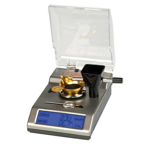 L'Accu-Touch 2000 offre precisione di +/- 0,10 grain fino a 2000 grain, controlli touch facili, e un trickler rimovibile per utenti mancini e destrimani.