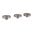 Piedini per rest F-Class filettatura 1/2"-20, confezione da 3