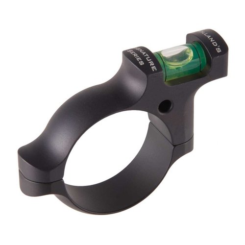 Il livello Holland's Signature Series si integra perfettamente con i montaggi tradizionali, elimina errori di canting e offre una correzione immediata senza distogliere lo sguardo dal bersaglio.