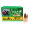 I proiettili MatchKing 6.5mm di Sierra offrono un'accuratezza eccezionale grazie a un design a punta cava e coda a barca, ideali per competizioni di tiro.