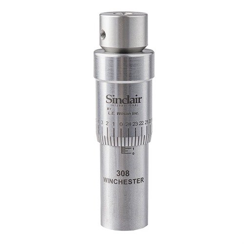 I MICRO-ADJUST BULLET SEATERS offrono regolazioni di profondità di caricamento precise a scatti di .0005", garantendo qualità e prestazioni superiori.