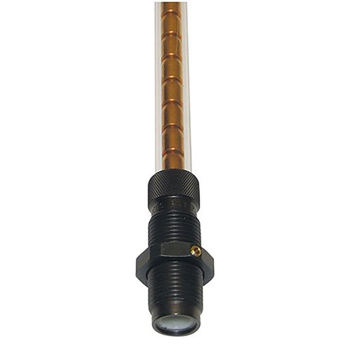 Il TUBE PISTOL BULLET FEEDER RCBS aumenta la produttività fino al 50%, supporta vari tipi di proiettili e si adatta a presse progressive con filettatura 7/8"-14.
