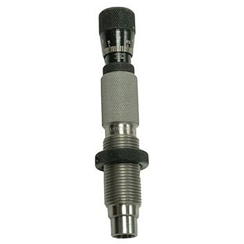 I COMPETITION BUSHING NECK DIES di Redding offrono supporto completo della cartuccia, allineamento preciso e controllo micrometrico per una dimensione perfetta del collo.