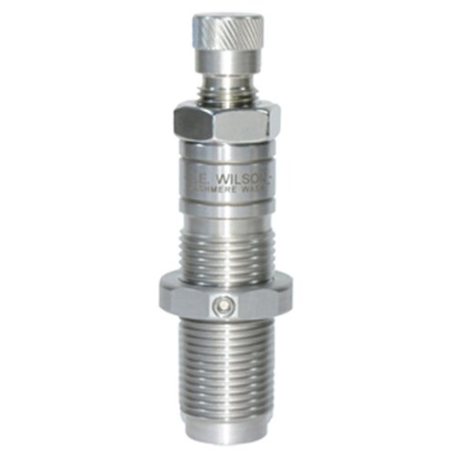 Il die L.E. Wilson Bushing Full Length permette di regolare la tensione del collo e dimensionare il corpo della cartuccia, garantendo precisione e durata.