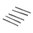 Spilli decappanti corti (0,75") per foro piccolo  5/pacco