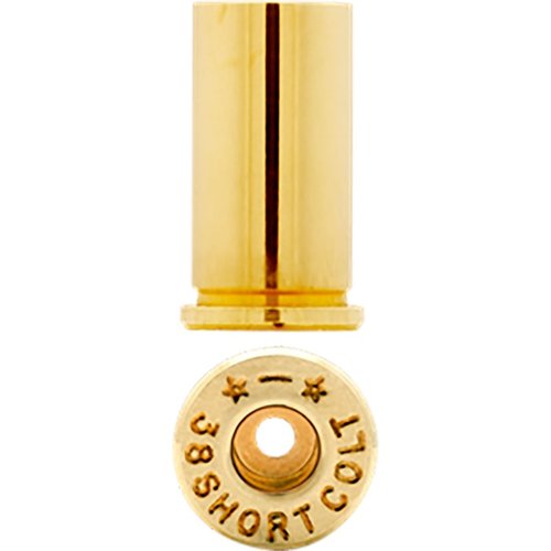 La cartuccia 38 Short Colt Brass di Starline è una versione accorciata del 38 Special, compatibile con molte armi in .38 Special e .357 Magnum, di alta qualità.