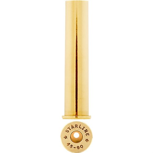 .45-90 Winchester di Starline, lunghezza 2.4", è ideale per cariche a polvere nera o senza fumi, garantendo qualità e durata superiori per oltre 40 anni.