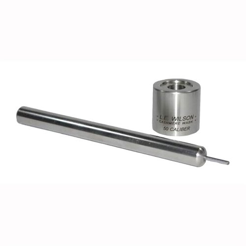 Il set di decapping pin e base L.E. WILSON per cartucce .50 calibro consente di rimuovere i primer in modo stabile e preciso, realizzato in acciaio inossidabile.