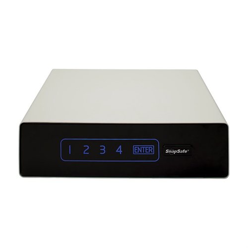 Il KEYPAD DRAWER VAULT di SNAP SAFE offre sicurezza e accessibilità rapida, ideale per proteggere armi e accessori in casa, ufficio o veicolo.