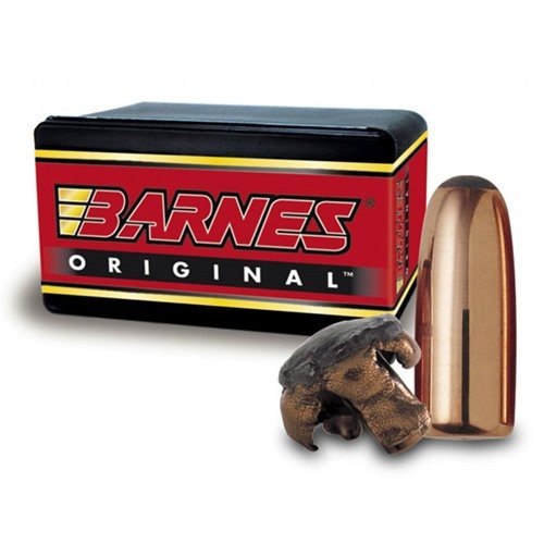 Le BARNES ORIGINALS™ BULLETS offrono espansione affidabile e penetrazione profonda, con un design in rame puro e piombo, perfette per la grande selvaggina.