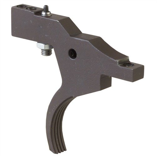 Il SAVAGE "E-Z" PULL TRIGGER offre un rilascio costante e operazioni affidabili con un peso di trazione regolabile da 3 a 1,5 lbs, installazione semplice e senza modifiche.