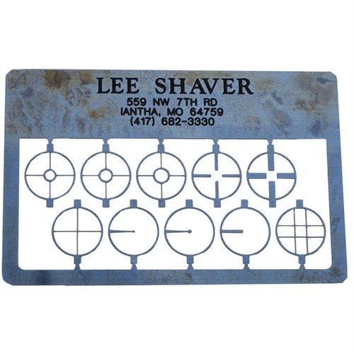 I POST & APERTURE CARD Lyman 17A di Lee Shaver offrono mirini più sottili e versatili, migliorando la precisione senza nascondere il bersaglio.