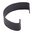 Clip per astina in acciaio nero