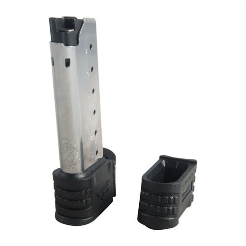 I caricatori XDS 45ACP da 7 colpi in acciaio inossidabile offrono durata e resistenza alla corrosione, ideali per pistole Springfield XD-S.
