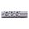 #1 FRENO DI BOCCA CALIBRO .22 1/2-28 ACCIAIO CROMO-MOLIBDENO FINITURA ARGENTO