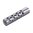 #1 FRENO DI BOCCA CALIBRO .22 1/2-28 ACCIAIO CROMO-MOLIBDENO FINITURA ARGENTO