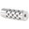 #3 Freno di bocca calibro .22 9/16-24 in acciaio cromo-molibdeno, finitura argento