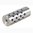 #4 FRENO DI BOCCA calibro .22 5/8-24 cromo-moly argento