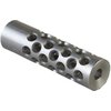Il freno di bocca #2 SHREWD per cal. 22 riduce il rinculo e l'innalzamento della volata grazie a 42 porti angolati, richiede lavorazione da gunsmith.