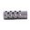 #4 Freno di bocca calibro .22 5/8-24 in acciaio inox colore argento