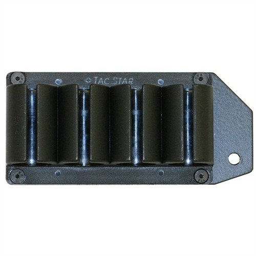 Il SIDE SADDLE SHELL HOLDER di LYMAN si monta facilmente sul ricevitore, offre 4 colpi extra per ricariche rapide e non richiede modifiche permanenti.