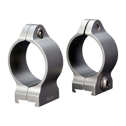 Anelli fissi Talley in acciaio inox, con viti Torx® a testa piatta per un montaggio sicuro e permanente; disponibili in diverse altezze e finiture.
