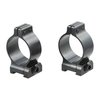 Le QUICK DETACH SCOPE RINGS TALLEY offrono leve in acciaio per un'installazione e rimozione rapida del mirino, disponibili in diverse altezze e finiture.