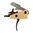 Modulo grilletto AR-15 a perno piccolo, 4 lbs, pala solida