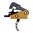 Grilletto scheletrato 308 AR per perno piccolo 4 lb