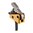 Grilletto AR-15 per perno piccolo, dritto, 4 libbre
