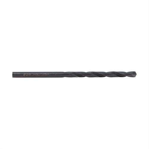 I punteggiatori JOBBER LENGTH WIRE GAUGE DRILLS in acciaio HSS offrono precisione, durata e una vasta gamma di misure, ideali per lavori di gunsmithing e dettagliati.