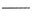 Punta elicoidale lunghezza jobber per calibro 33J (.1130")
