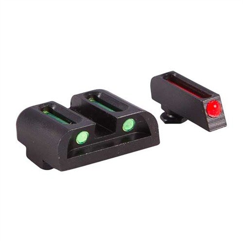 I mirini FIBER OPTIC BRITE-SITE per Glock offrono brillantezza eccezionale in tutte le condizioni di luce, garantendo durabilità e facilità di sostituzione.